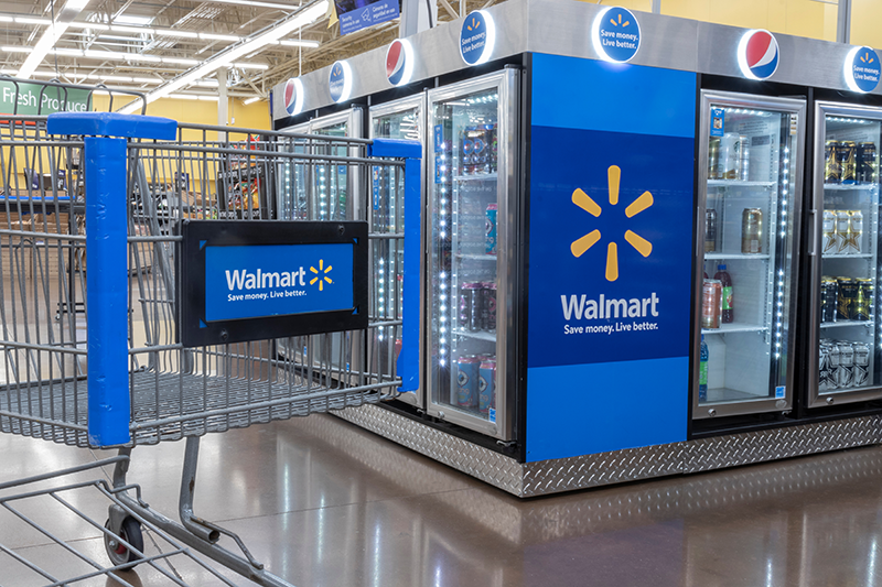 Walmart Shopping Cart - RFID in Retail